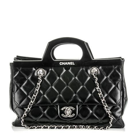 chanel cc delivery|CHANEL Glazed Calfskin Quilted Small CC Delivery Tote.